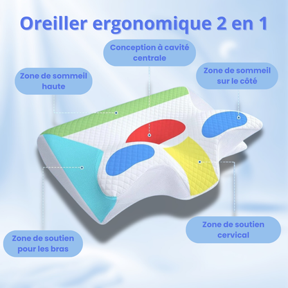 Oreiller ergonomique premium